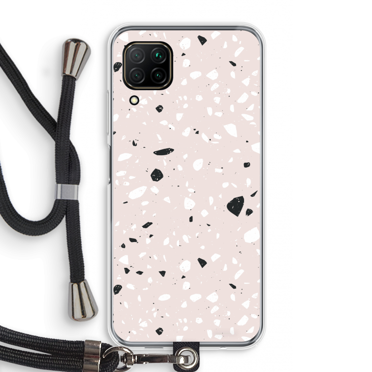 Terrazzo N°20: Huawei P40 Lite Transparant Hoesje met koord