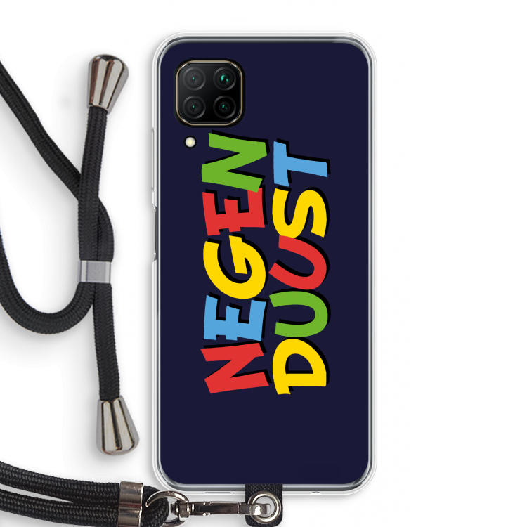 90's One: Huawei P40 Lite Transparant Hoesje met koord