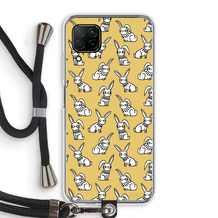Haas: Huawei P40 Lite Transparant Hoesje met koord