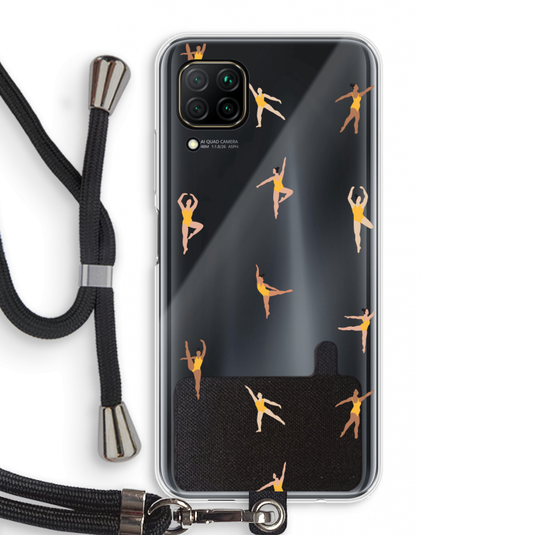 Dans #2: Huawei P40 Lite Transparant Hoesje met koord