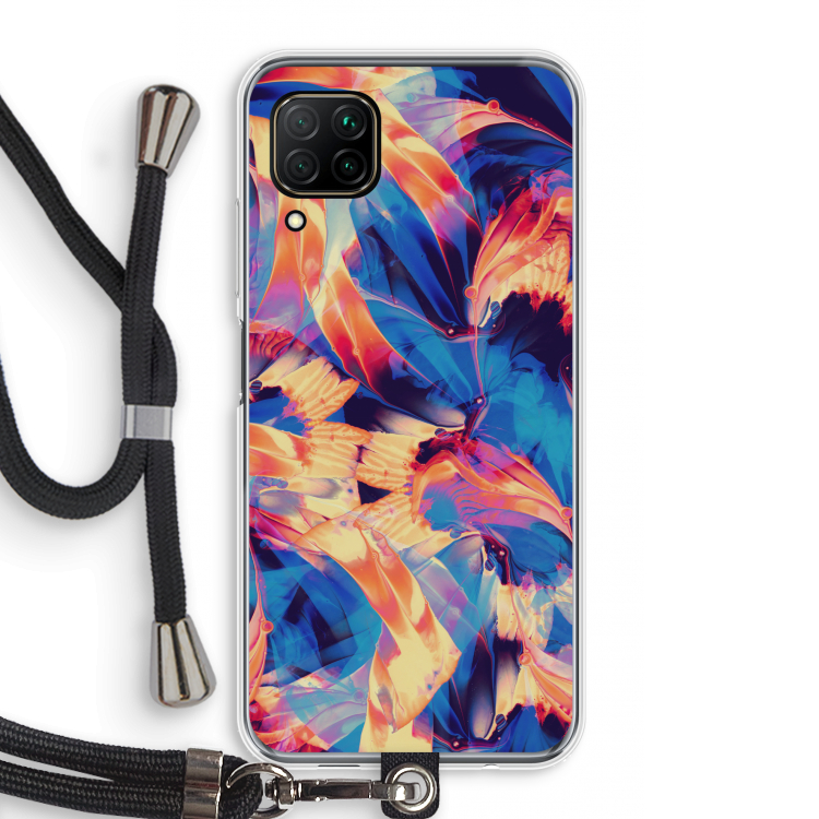 Tuesday Night: Huawei P40 Lite Transparant Hoesje met koord