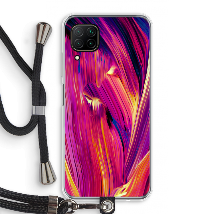 Phoenix: Huawei P40 Lite Transparant Hoesje met koord