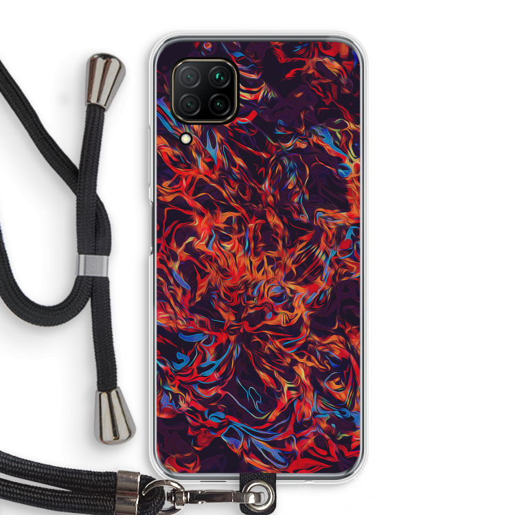 Lucifer: Huawei P40 Lite Transparant Hoesje met koord