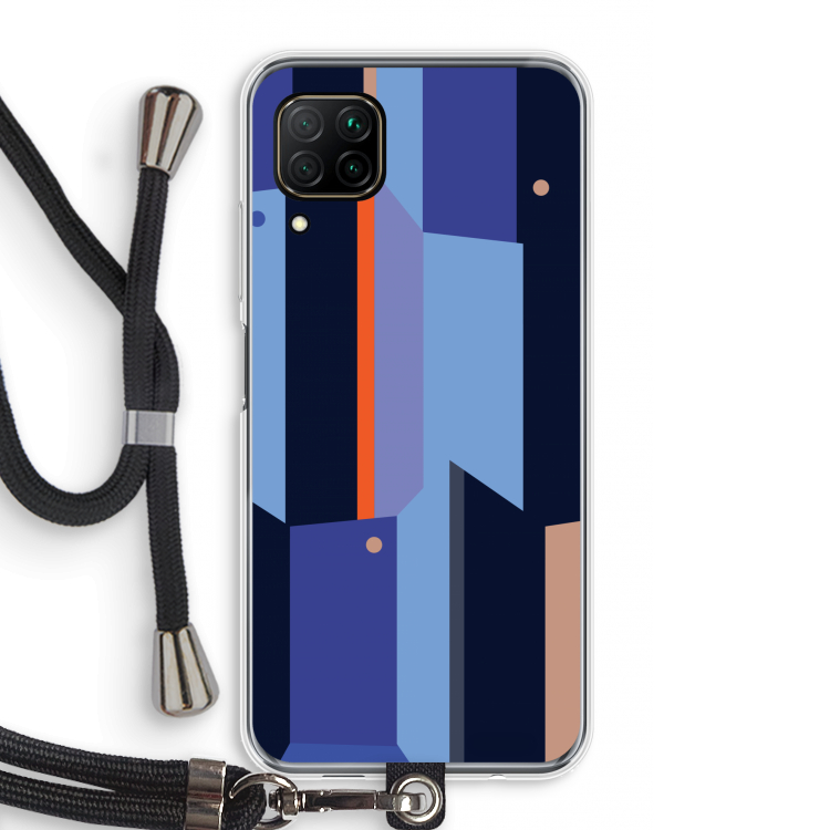 Gestalte 3: Huawei P40 Lite Transparant Hoesje met koord
