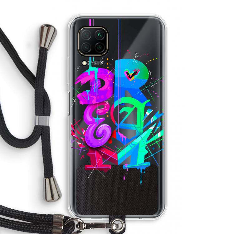 Dream: Huawei P40 Lite Transparant Hoesje met koord
