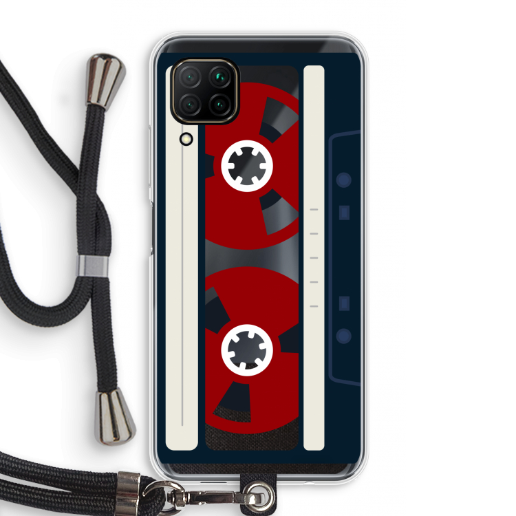 Here's your tape: Huawei P40 Lite Transparant Hoesje met koord