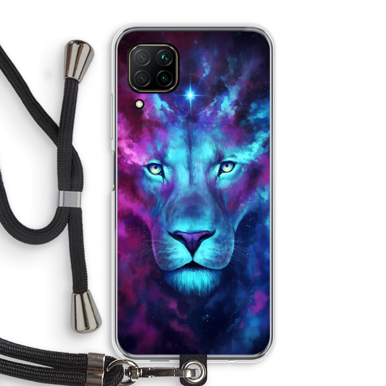 Firstborn: Huawei P40 Lite Transparant Hoesje met koord