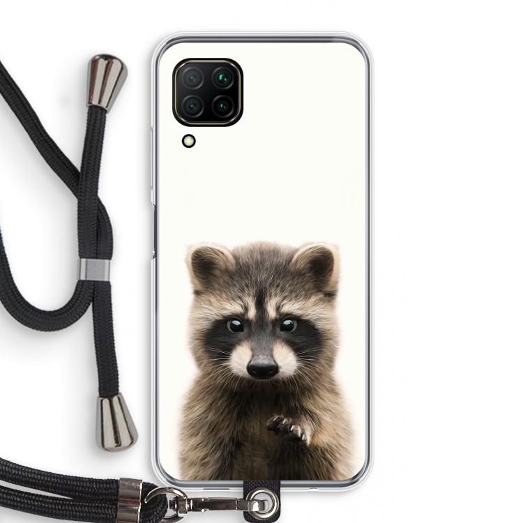 Rocco: Huawei P40 Lite Transparant Hoesje met koord