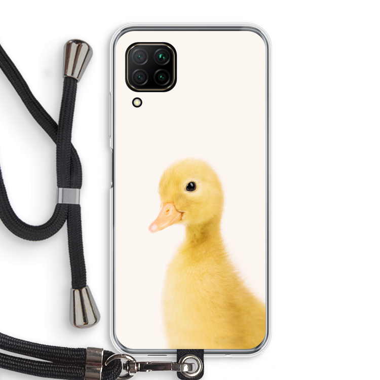 Duke: Huawei P40 Lite Transparant Hoesje met koord