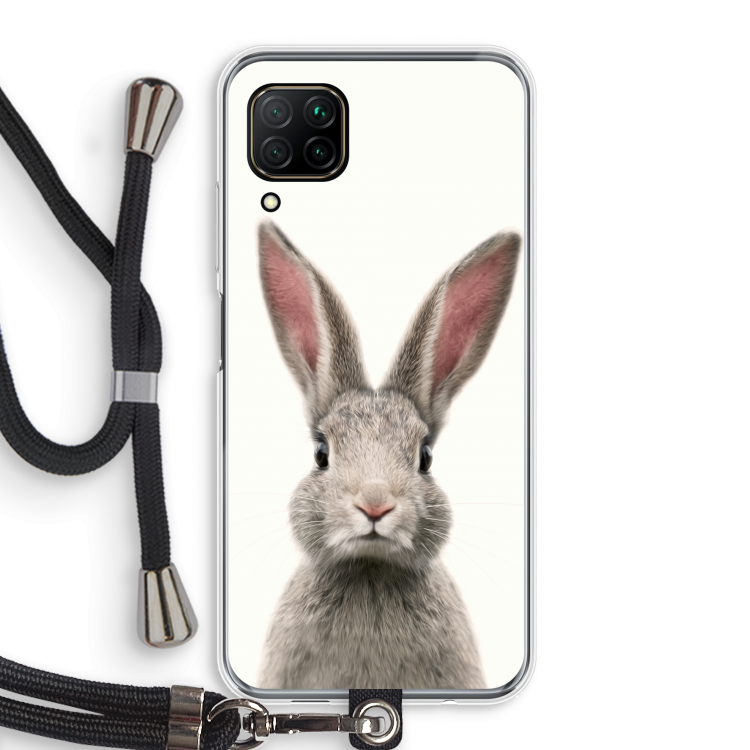 Daisy: Huawei P40 Lite Transparant Hoesje met koord