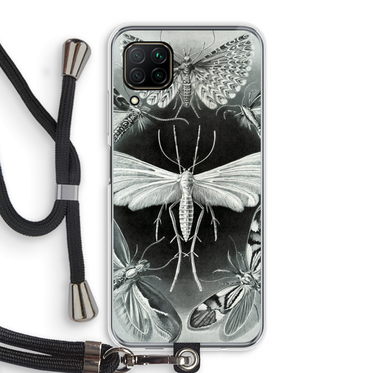 Haeckel Tineida: Huawei P40 Lite Transparant Hoesje met koord