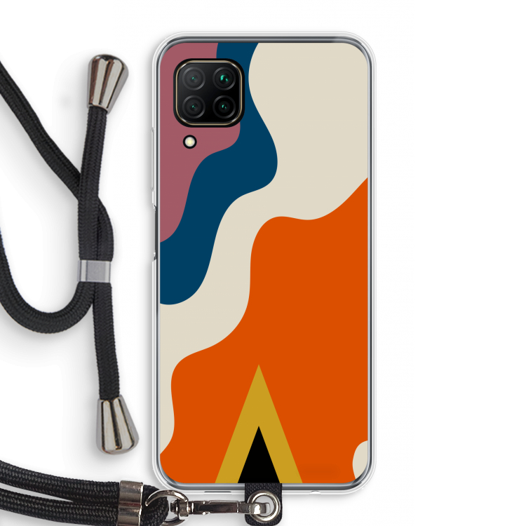 Noor A: Huawei P40 Lite Transparant Hoesje met koord