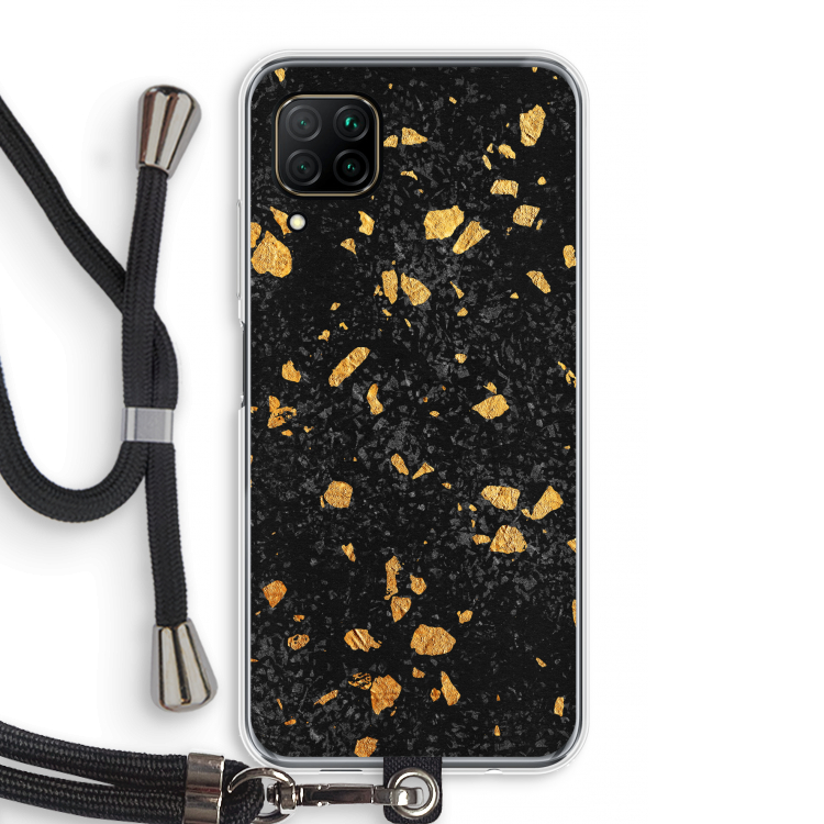 Terrazzo N°7: Huawei P40 Lite Transparant Hoesje met koord