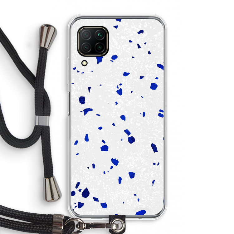 Terrazzo N°5: Huawei P40 Lite Transparant Hoesje met koord