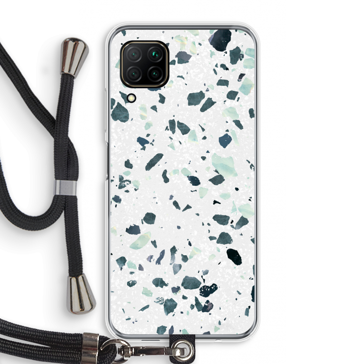 Terrazzo N°2: Huawei P40 Lite Transparant Hoesje met koord