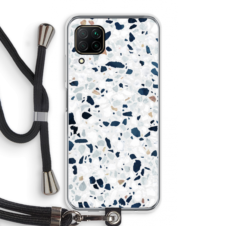 Terrazzo N°1: Huawei P40 Lite Transparant Hoesje met koord
