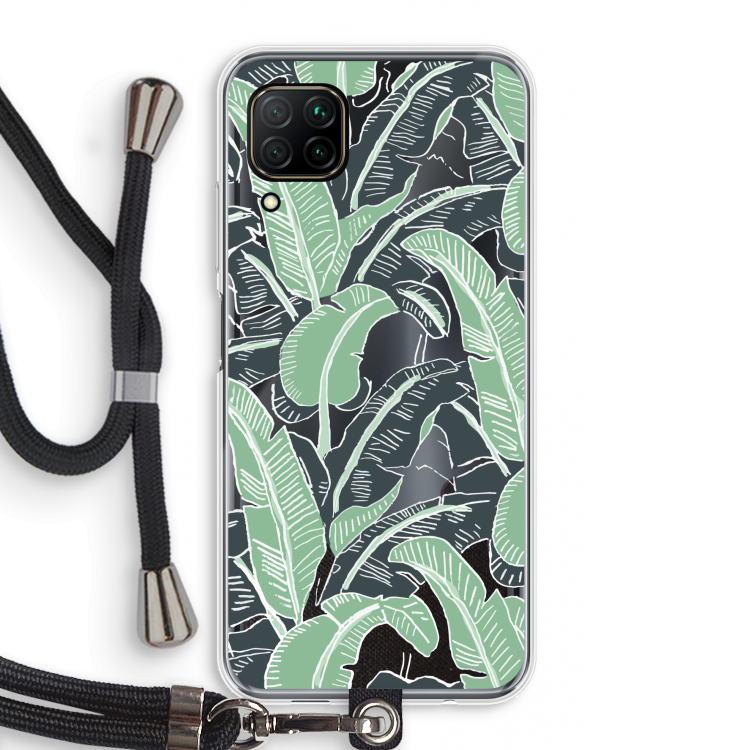 This Sh*t Is Bananas: Huawei P40 Lite Transparant Hoesje met koord
