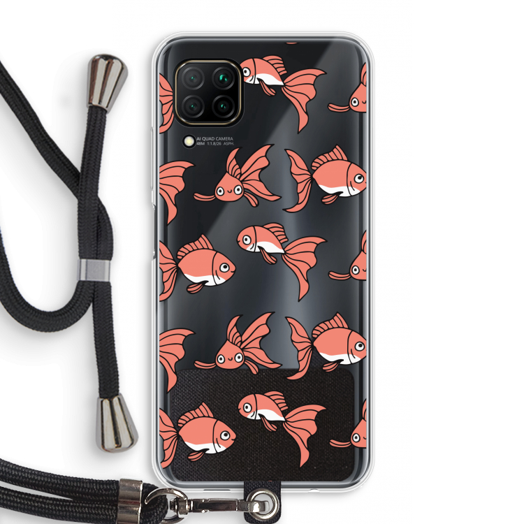 Blub: Huawei P40 Lite Transparant Hoesje met koord