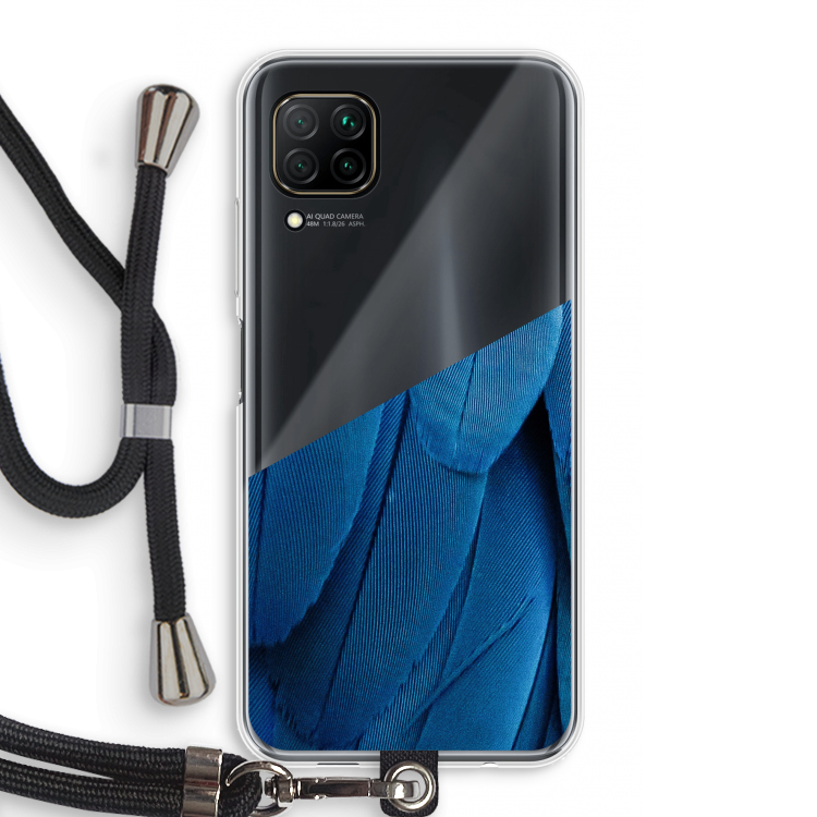 Pauw: Huawei P40 Lite Transparant Hoesje met koord