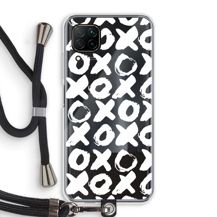 XOXO: Huawei P40 Lite Transparant Hoesje met koord