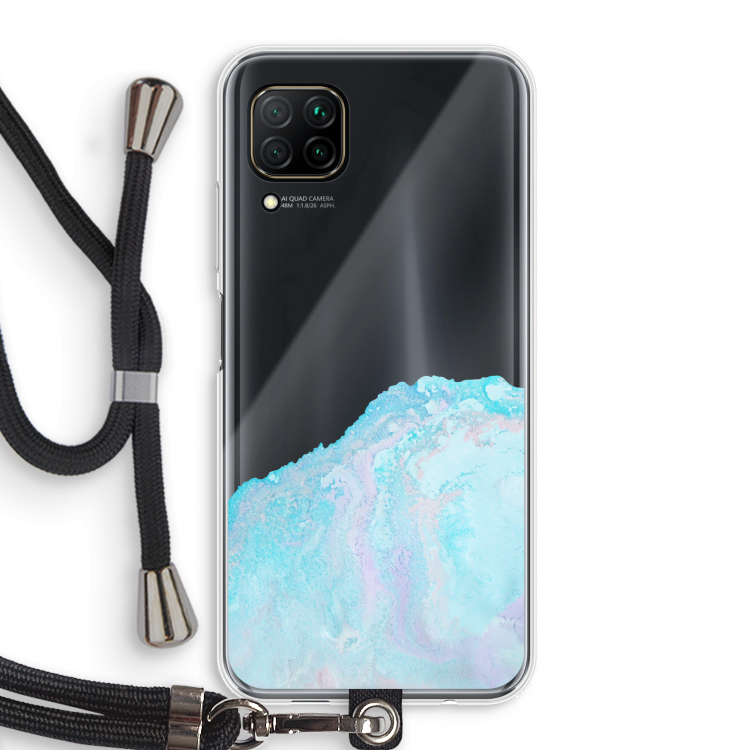 Fantasie pastel: Huawei P40 Lite Transparant Hoesje met koord