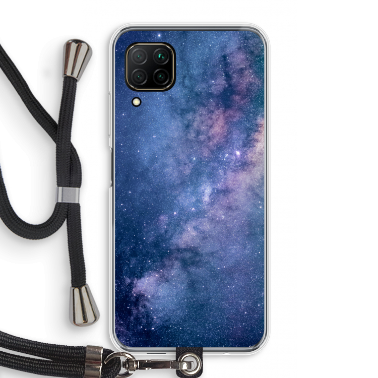 Nebula: Huawei P40 Lite Transparant Hoesje met koord