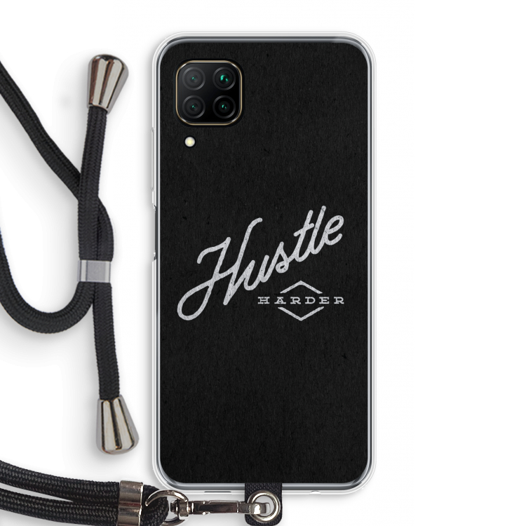 Hustle: Huawei P40 Lite Transparant Hoesje met koord