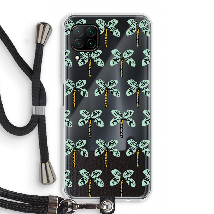 Paradise: Huawei P40 Lite Transparant Hoesje met koord