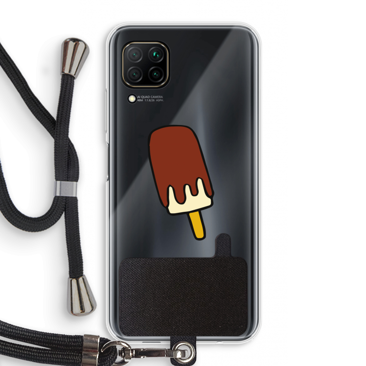 Frisco: Huawei P40 Lite Transparant Hoesje met koord