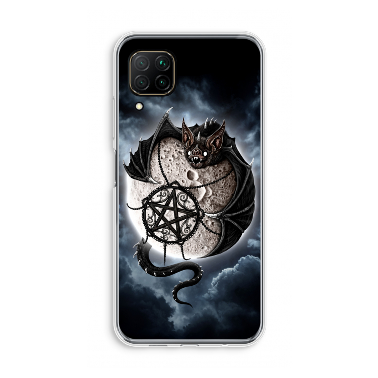 Volle maan: Huawei P40 Lite Transparant Hoesje