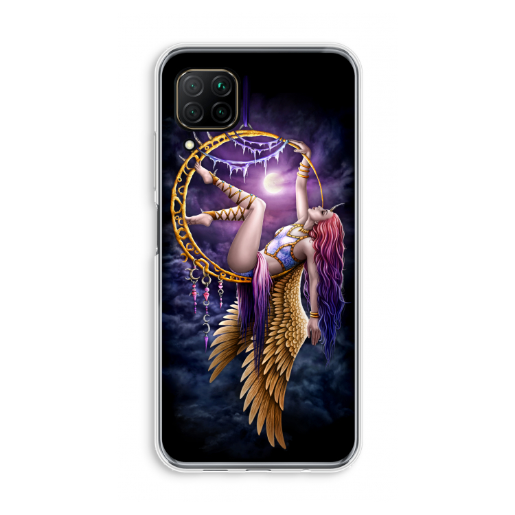 Aerial Angel: Huawei P40 Lite Transparant Hoesje