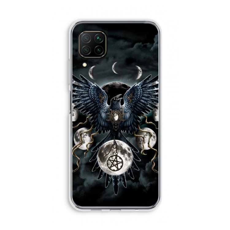Sinister Wings: Huawei P40 Lite Transparant Hoesje