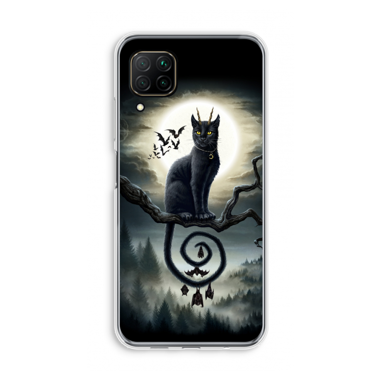Moonlight Companions: Huawei P40 Lite Transparant Hoesje