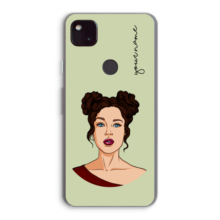 Pop-Art Creator: Google Pixel 4a 5G Transparant Hoesje