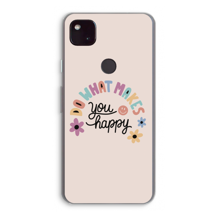 Happy days: Google Pixel 4a 5G Transparant Hoesje