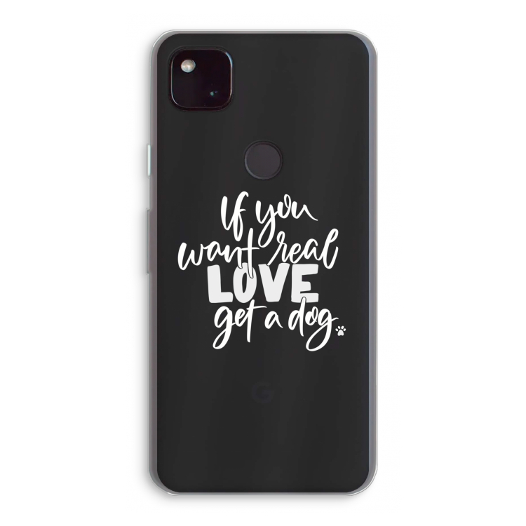 Partner in crime: Google Pixel 4a 5G Transparant Hoesje