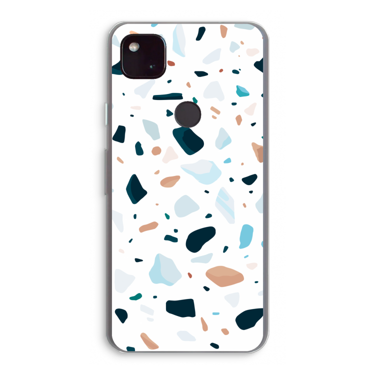 Terrazzo N°13: Google Pixel 4a 5G Transparant Hoesje
