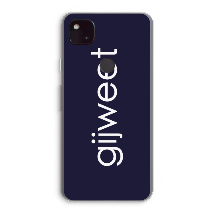 Gijweet: Google Pixel 4a 5G Transparant Hoesje