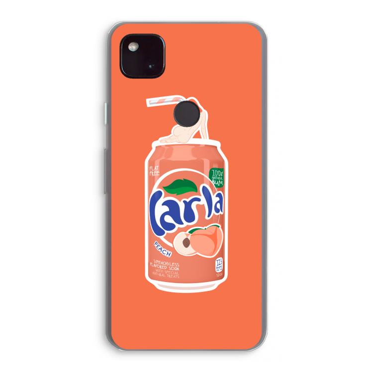 S(peach)less: Google Pixel 4a 5G Transparant Hoesje