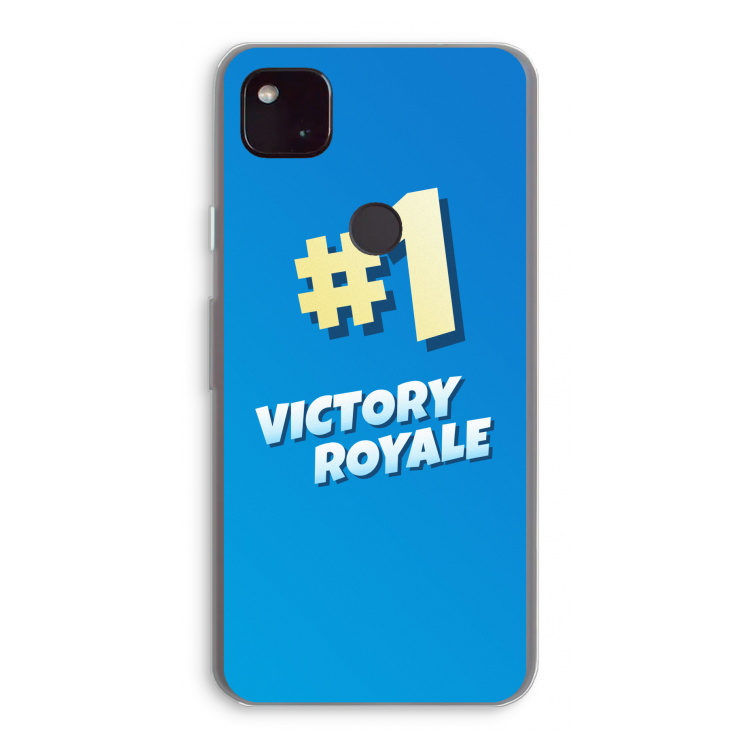 Victory Royale: Google Pixel 4a 5G Transparant Hoesje