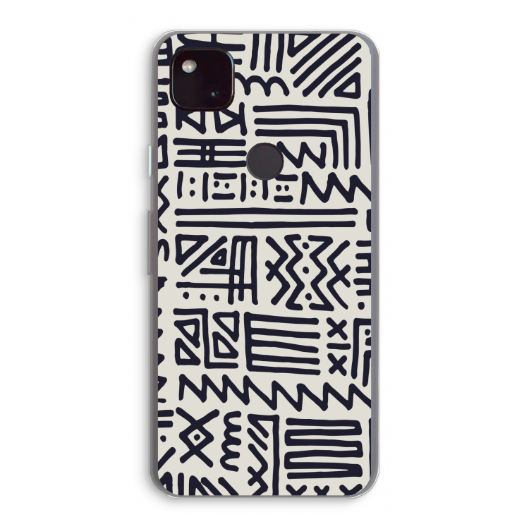 Marrakech print: Google Pixel 4a 5G Transparant Hoesje