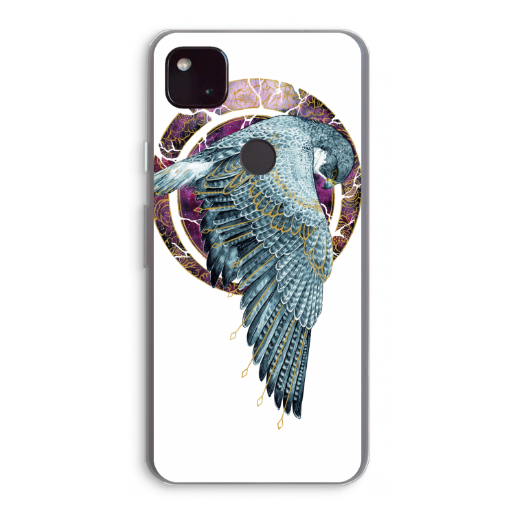 Golden Falcon: Google Pixel 4a 5G Transparant Hoesje