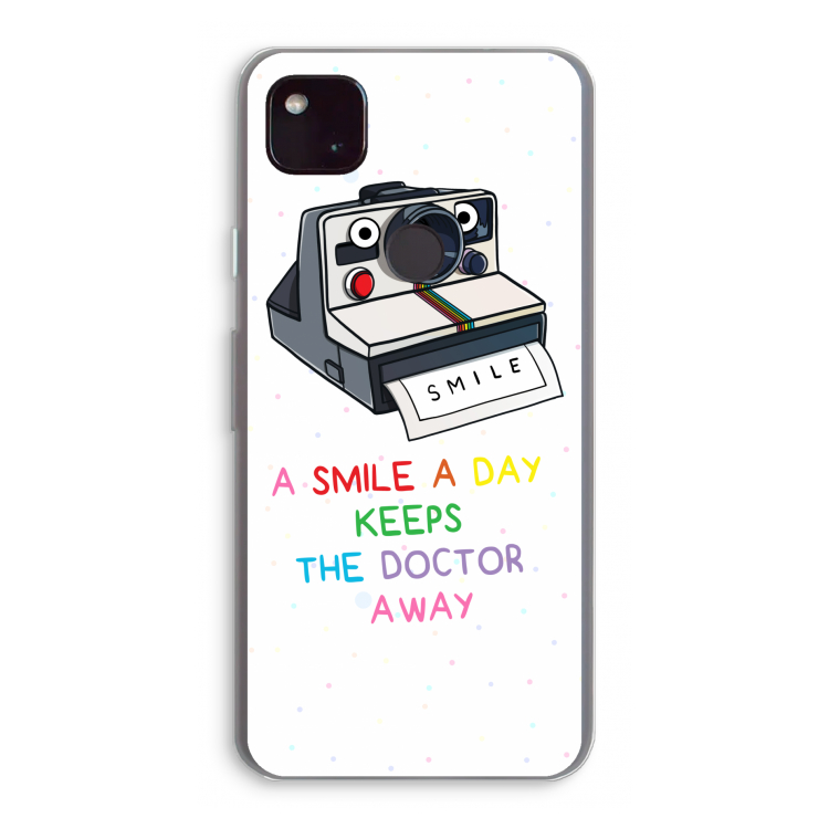 Smile: Google Pixel 4a 5G Transparant Hoesje