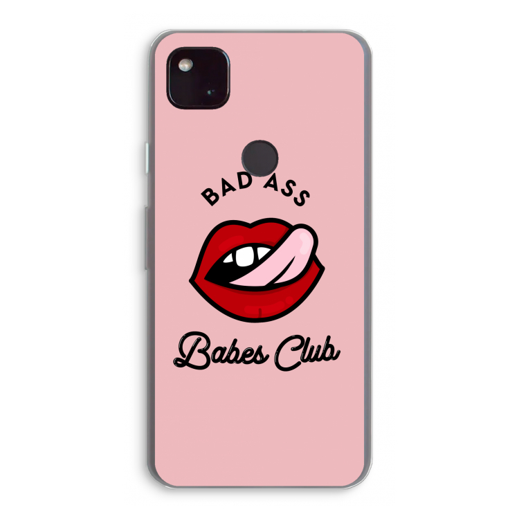 Badass Babes Club: Google Pixel 4a 5G Transparant Hoesje