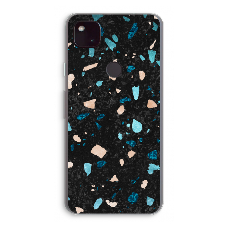 Terrazzo N°11: Google Pixel 4a 5G Transparant Hoesje
