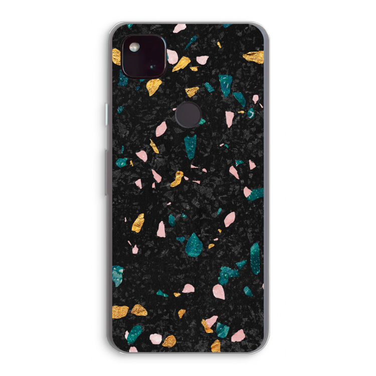 Terrazzo N°10: Google Pixel 4a 5G Transparant Hoesje