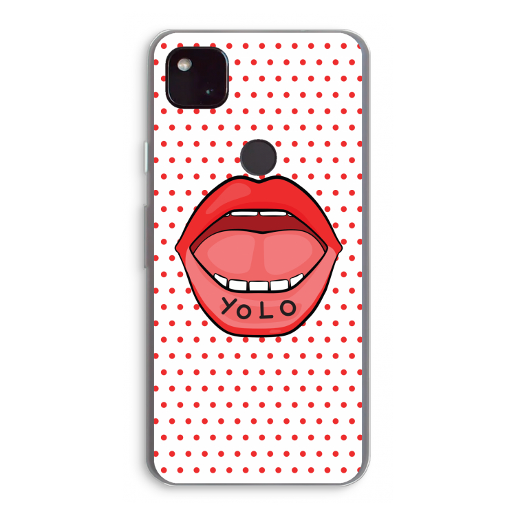 Yolo Denise: Google Pixel 4a 5G Transparant Hoesje