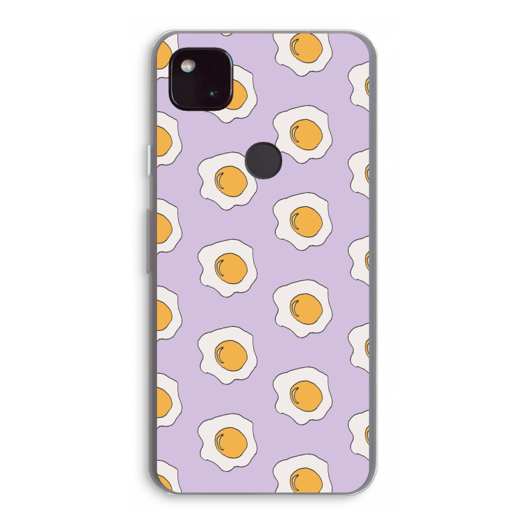 Bacon to my eggs #1: Google Pixel 4a 5G Transparant Hoesje