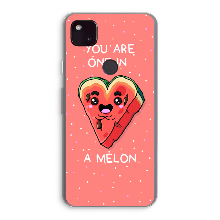 One In A Melon: Google Pixel 4a 5G Transparant Hoesje