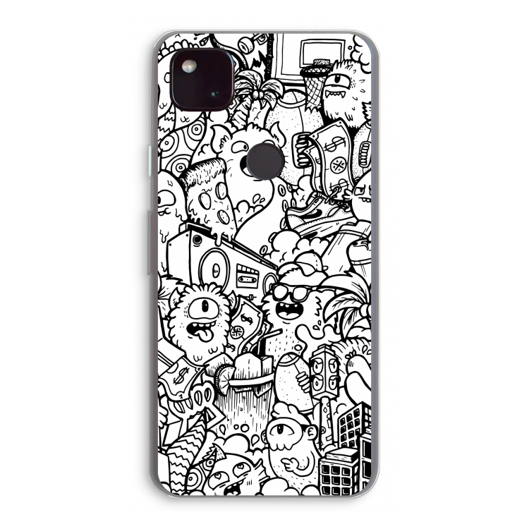 Vexx City #2: Google Pixel 4a 5G Transparant Hoesje